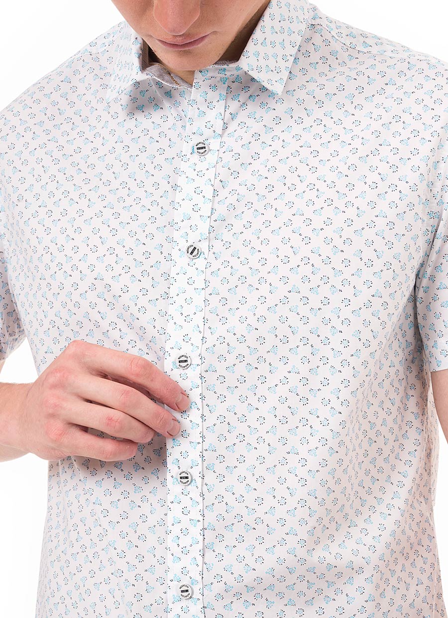 CAMISA MODA POPELINA CABALLERO MARKOZ - 4