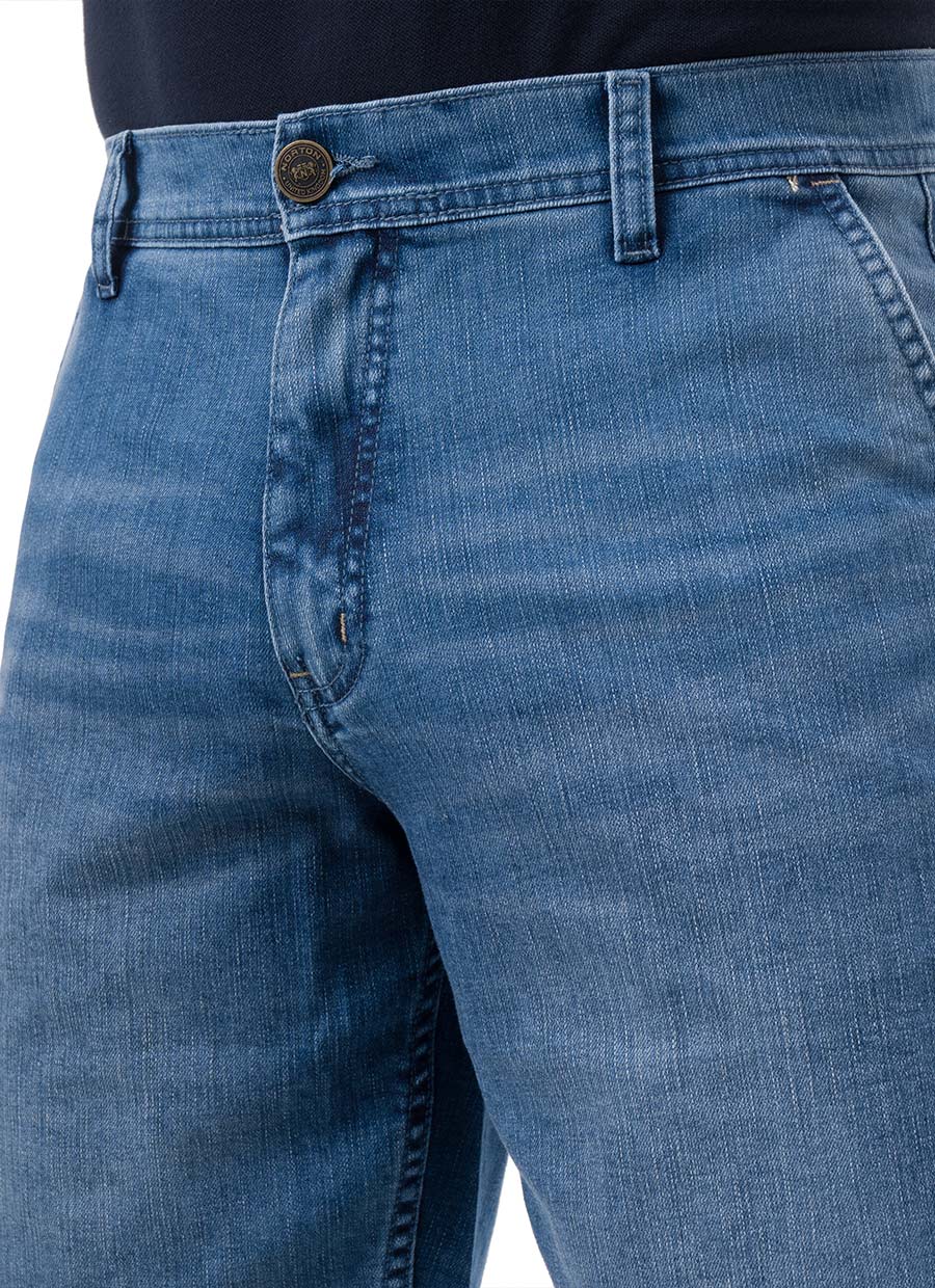 BERMUDA DENIM STRETCH HOMBRE HENRIQUE - 5