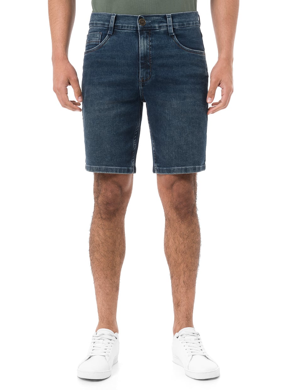 BERMUDA DENIM STRETCH HOMBRE GABREL - 1