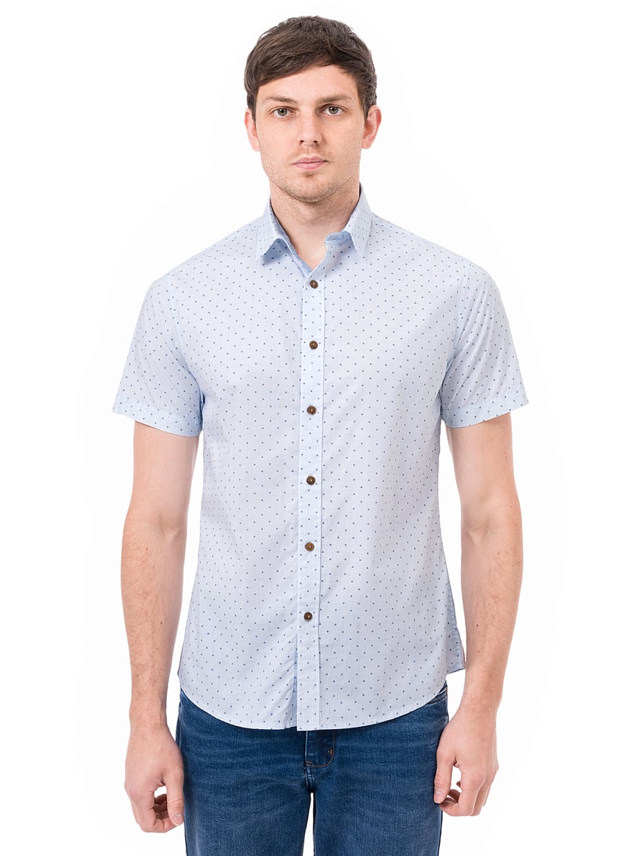 CAMISA MODA POPELINA CABALLERO VENANCE - 1