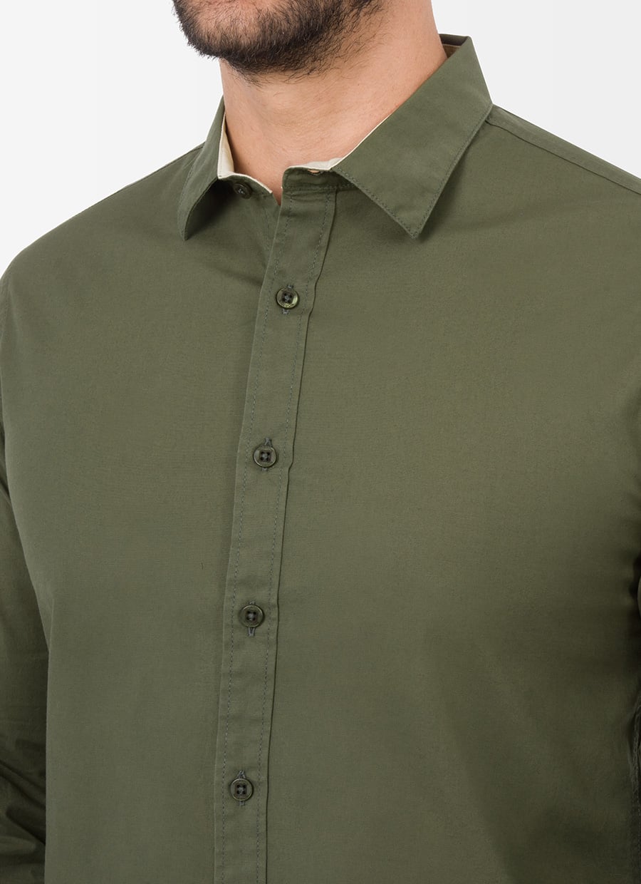 CAMISA CLASICO POPELINA STRETCH CABALLERO PAULINO ML 3 - 4