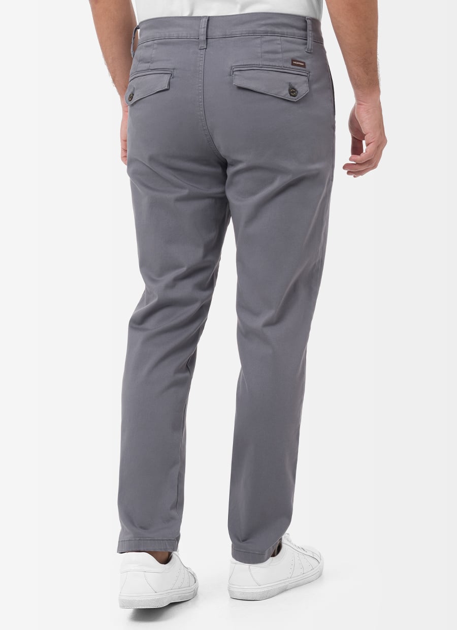 PANTALÓN PITILLO DRILL STRETCH HOMBRE NORTON JAKOV - 2