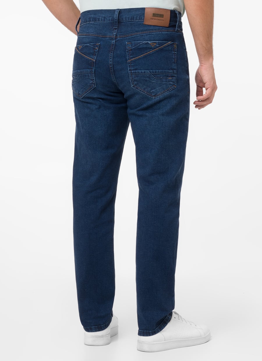 PANTALÓN JEAN SEMIPITILLO DENIM STRETCH HOMBRE NORTON ZANKEF - 2