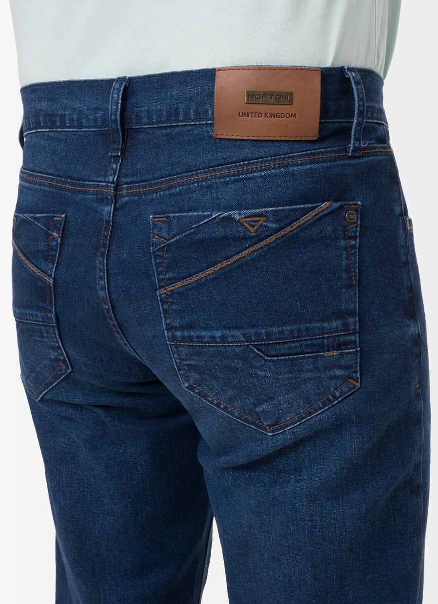 PANTALÓN JEAN SEMIPITILLO DENIM STRETCH HOMBRE NORTON ZANKEF - 4