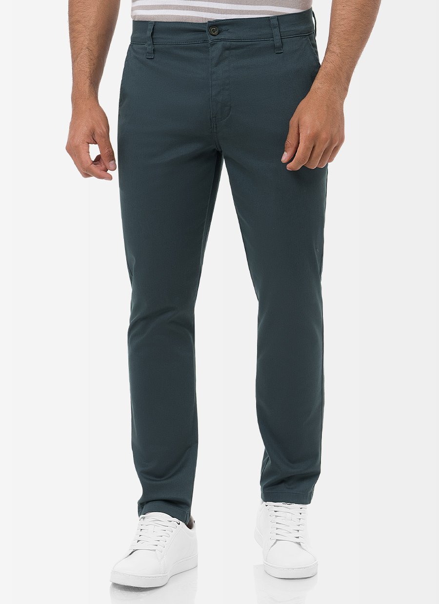 PANTALÓN PITILLO DRILL STRETCH HOMBRE NORTON JAKOV - 1