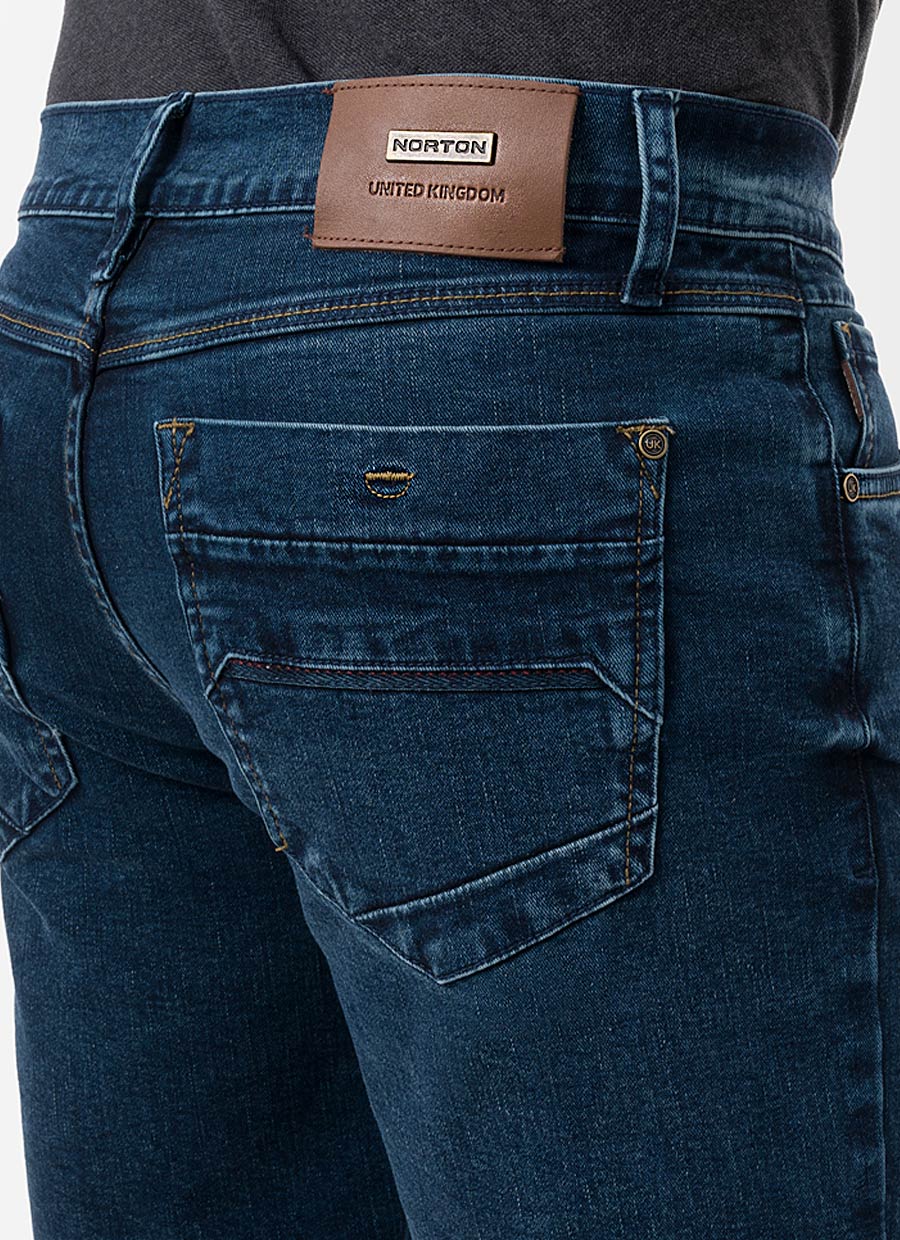 SHORT BERMUDA DENIM STRETCH HOMBRE NORTON QUENET - 4