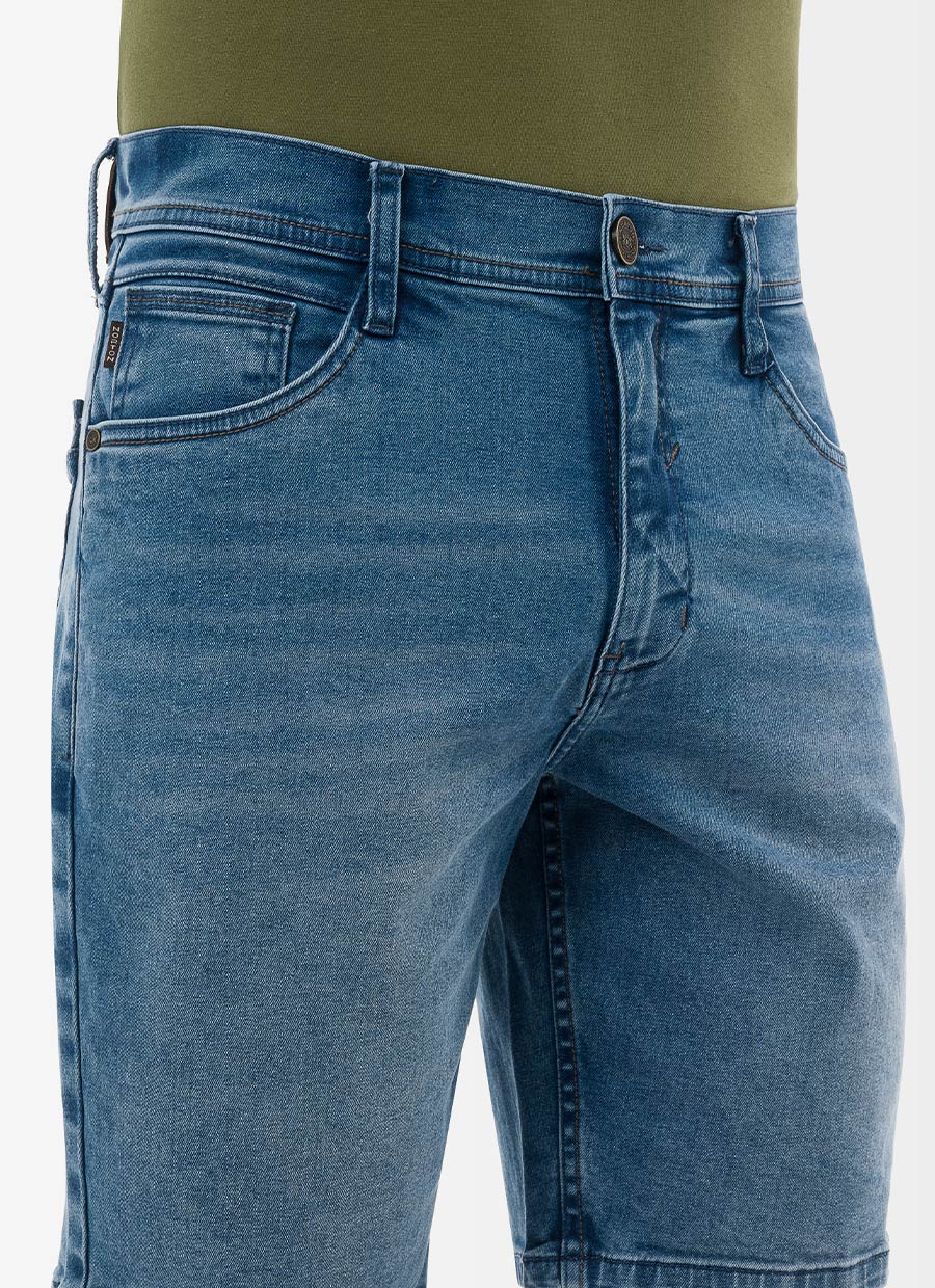 SHORT BERMUDA DENIM STRETCH HOMBRE NORTON TEIZOM - 3