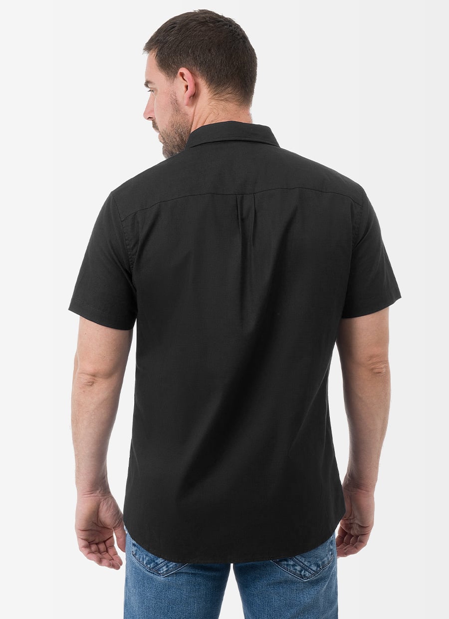 CAMISA CLASICO CHAMBRAY CABALLERO LUIS 0025 MC - 3