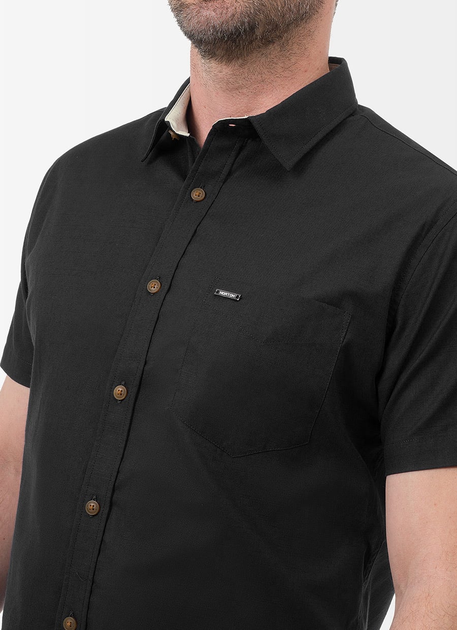CAMISA CLASICO CHAMBRAY CABALLERO LUIS 0025 MC - 4