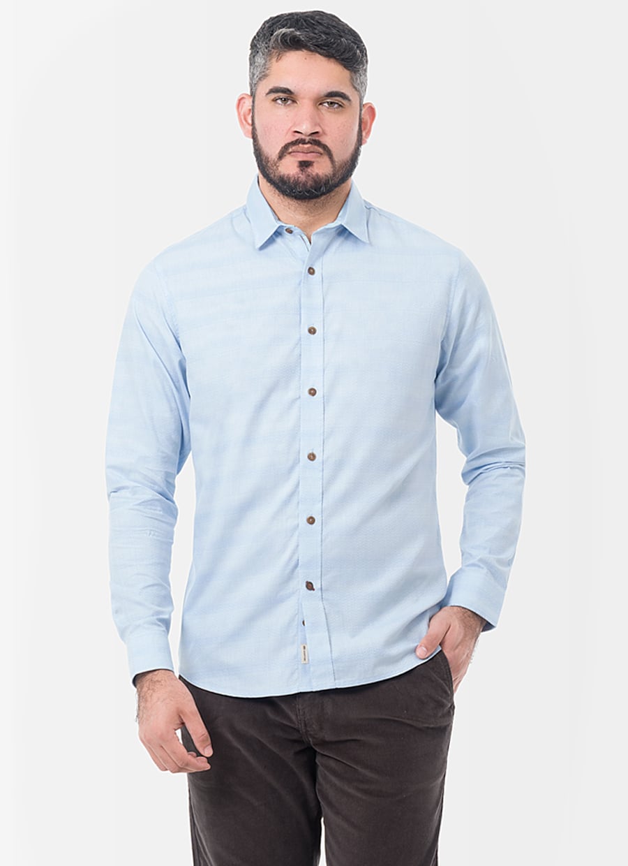 CAMISA MODA POPELINA CABALLERO KAILEPS - 1