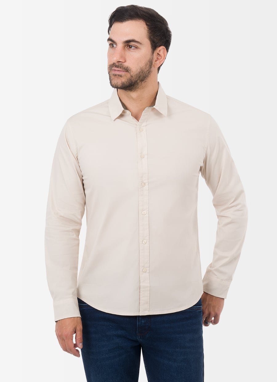 CAMISA CLASICO POPELINA STRETCH CABALLERO PAULINO ML 3 - 1