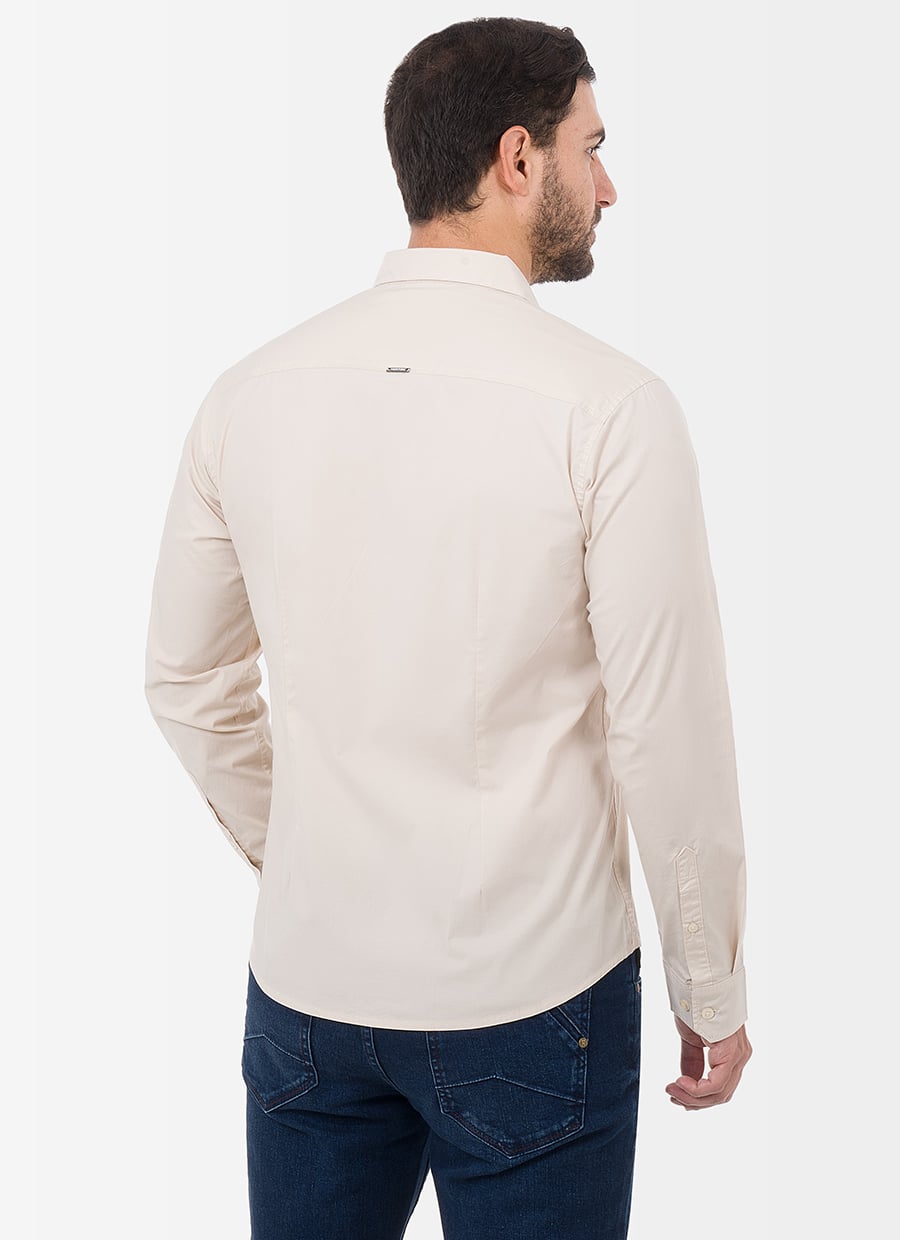 CAMISA CLASICO POPELINA STRETCH CABALLERO PAULINO ML 3 - 3