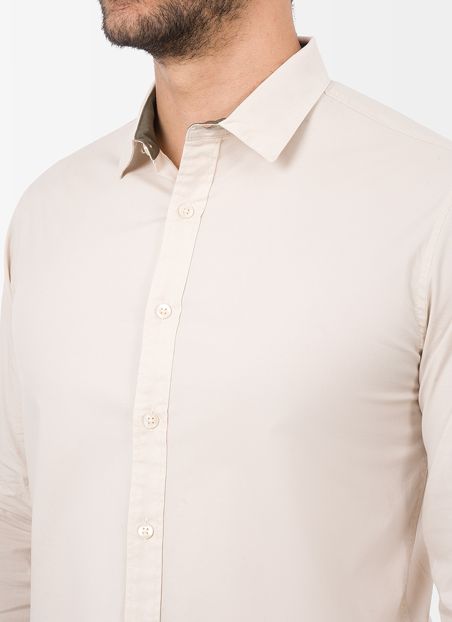CAMISA CLASICO POPELINA STRETCH CABALLERO PAULINO ML 3 - 4