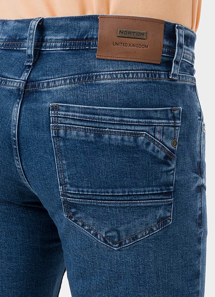 PANTALÓN JEAN SEMIPITILLO DENIM STRETCH HOMBRE NORTON FRANDUK - 4