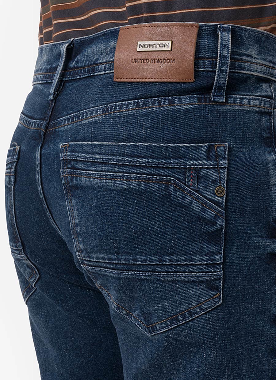PANTALÓN JEAN SEMIPITILLO DENIM STRETCH HOMBRE NORTON FRANDUK - 4