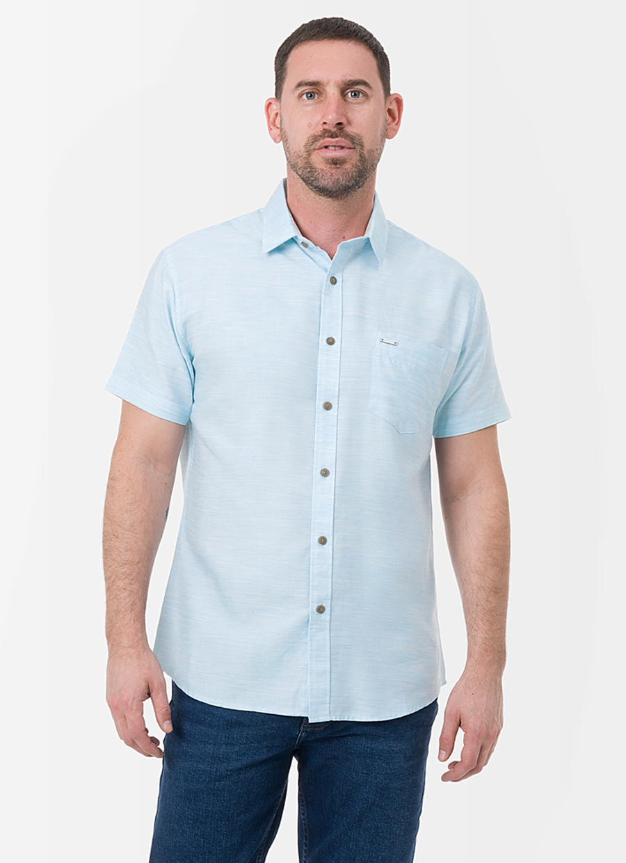 CAMISA CLASICO POPELINA CABALLERO LUIS 0023 MC - 1