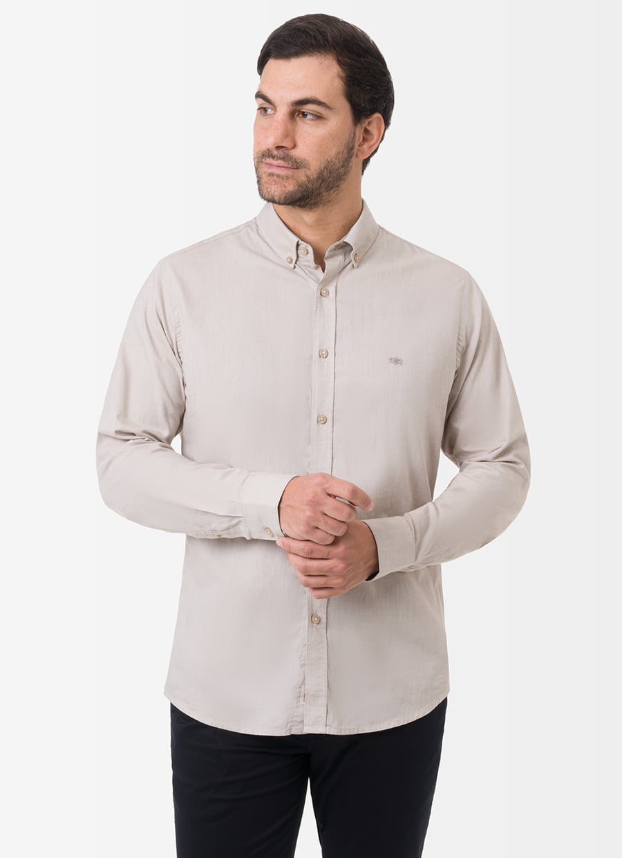 CAMISA CLASICO OXFORD CABALLERO VITALIZ ML - 1