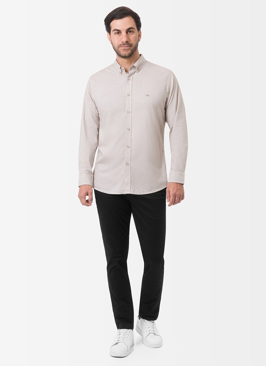 CAMISA CLASICO OXFORD CABALLERO VITALIZ ML - 2