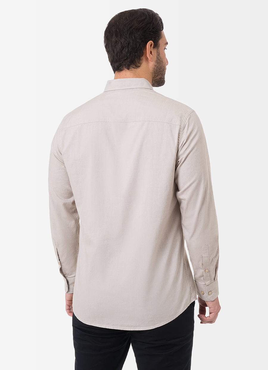 CAMISA CLASICO OXFORD CABALLERO VITALIZ ML - 3