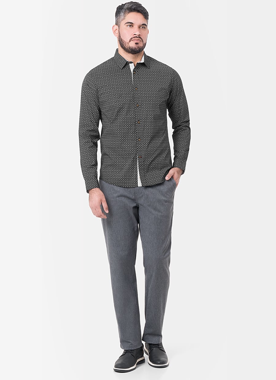 CAMISA MODA POPELINA STRETCH CABALLERO JAMSEJ - 2