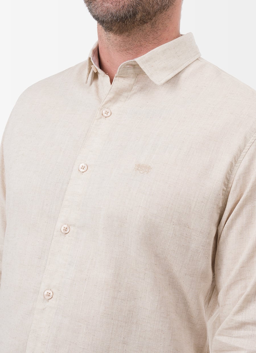 CAMISA CLASICO LINO CABALLERO BERNALD ML - 4