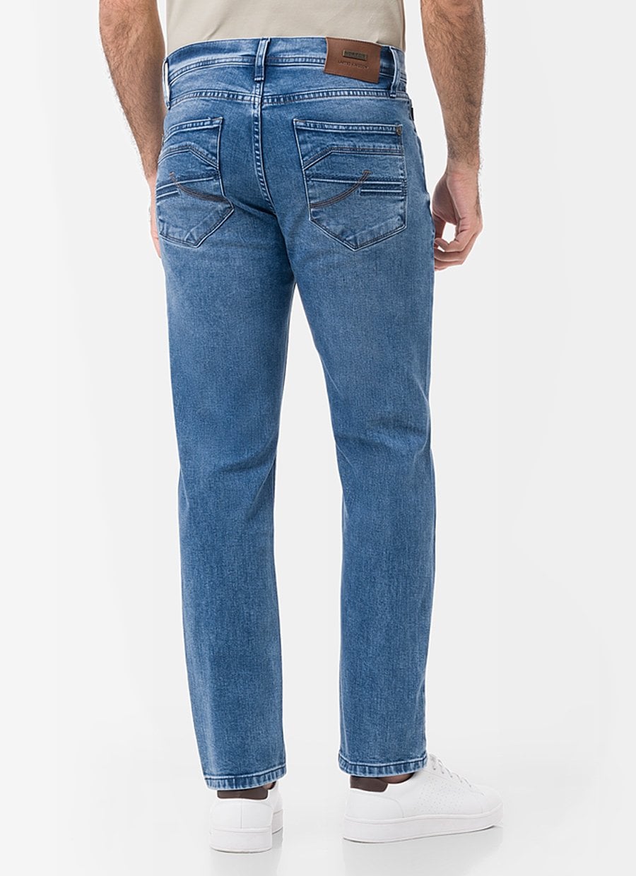 PANTALÓN JEAN SEMIPITILLO DENIM STRETCH HOMBRE NORTON KHAISEF - 2