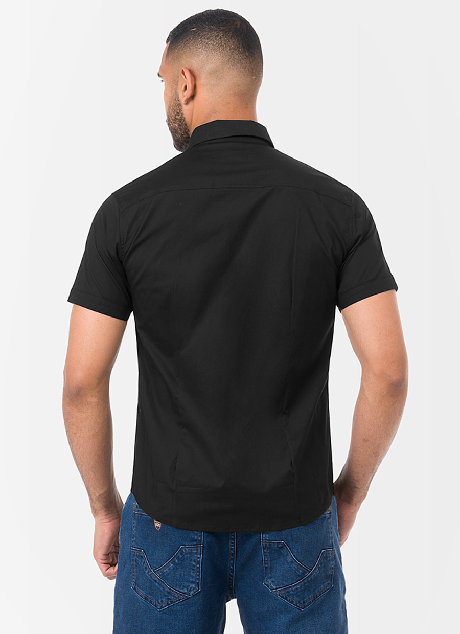 CAMISA MODA POPELINA STRETCH CABALLERO KHARIK - 3
