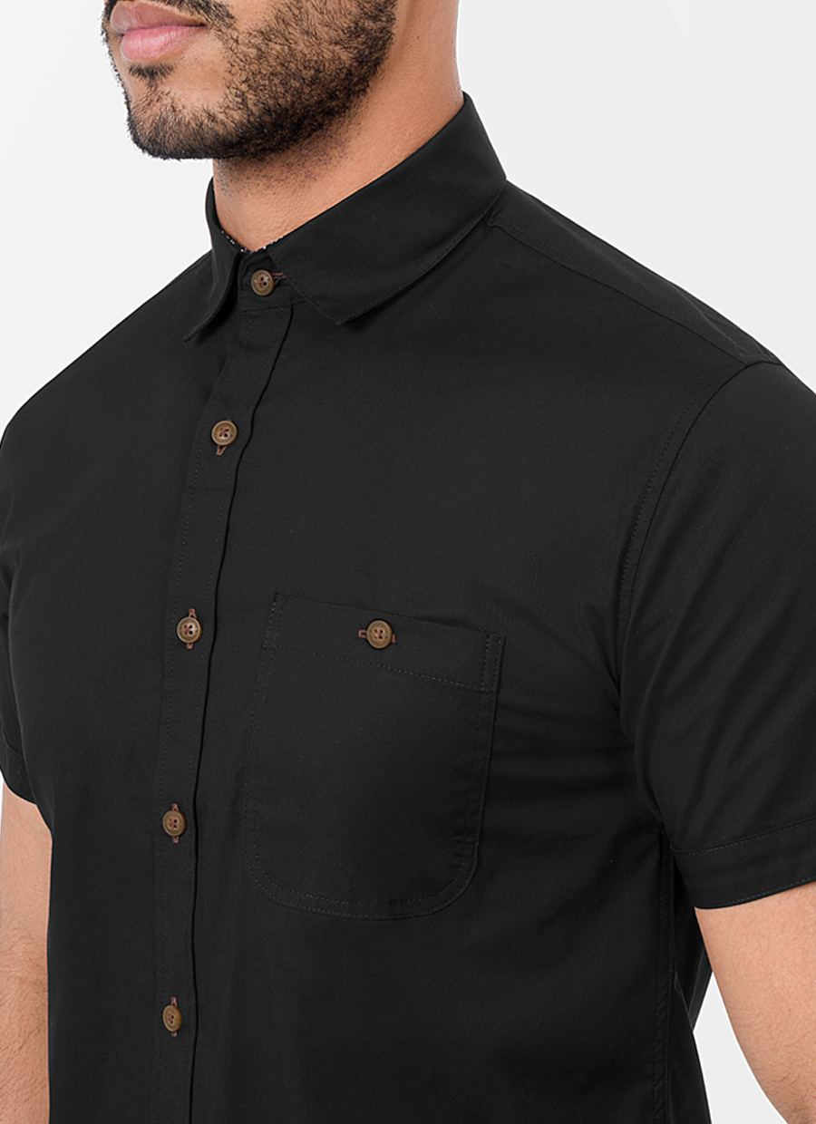 CAMISA MODA POPELINA STRETCH CABALLERO KHARIK - 4
