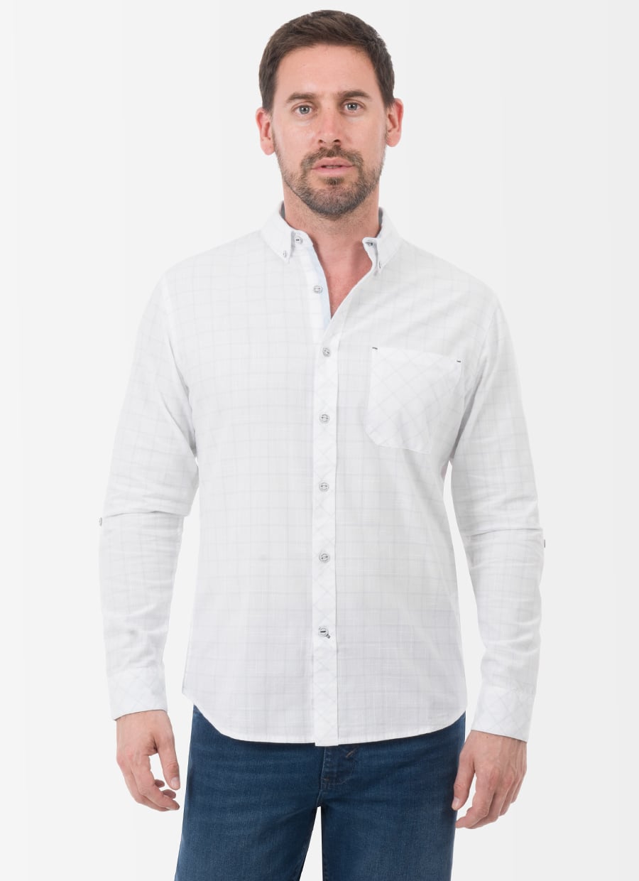 CAMISA CUADROS HOMBRE NORTON JADILEO - 1