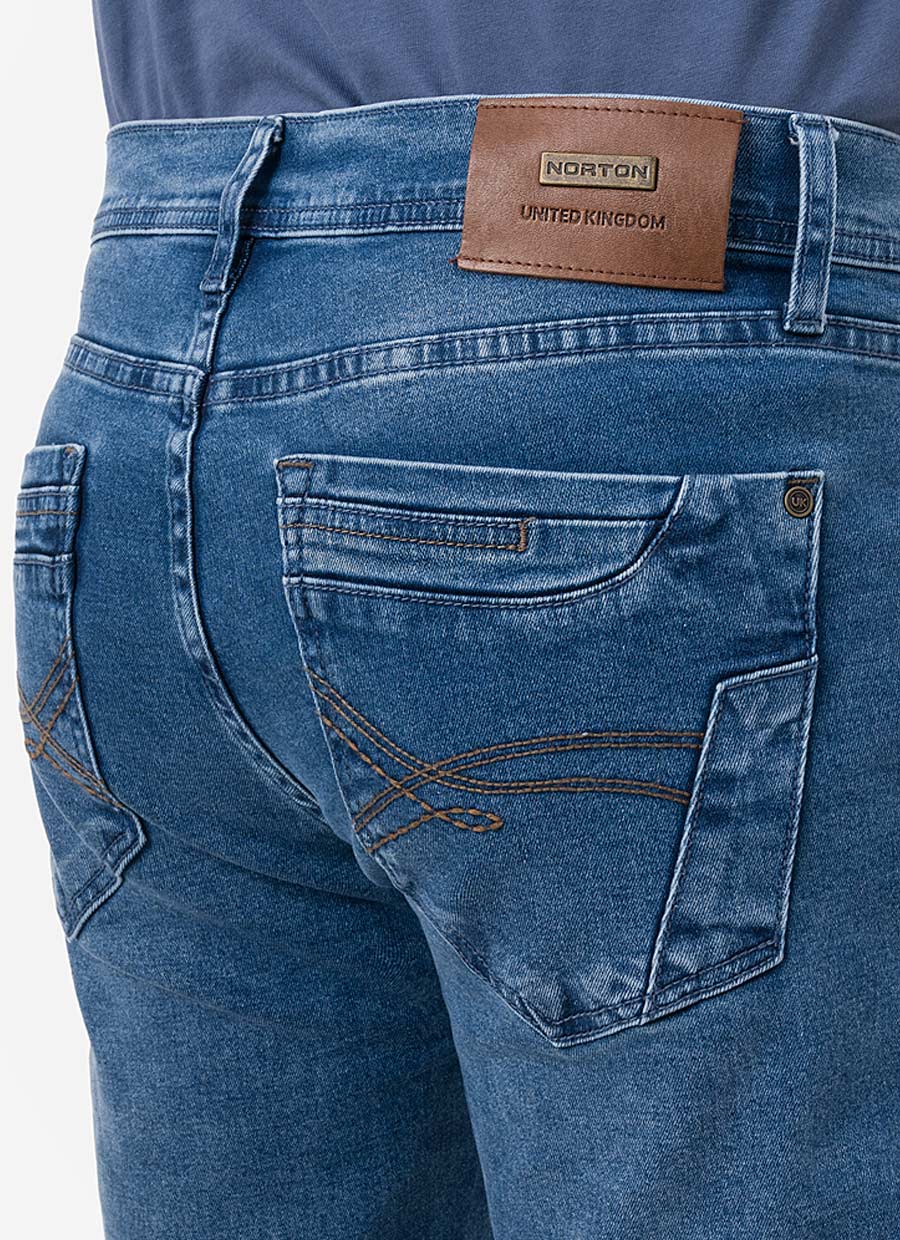 PANTALÓN JEAN SEMIPITILLO DENIM STRETCH HOMBRE NORTON KLETOZ - 4