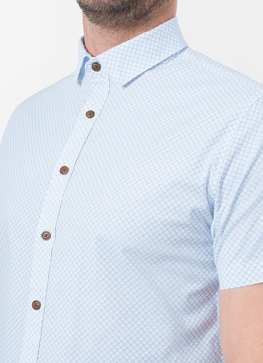 CAMISA MODA POPELINA STRETCH CABALLERO YONTAK - 4