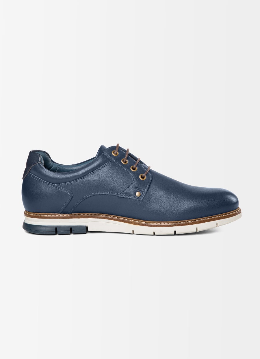 ZAPATO CASUAL CUERO HOMBRE NORTON CLEYTON-10 - 2