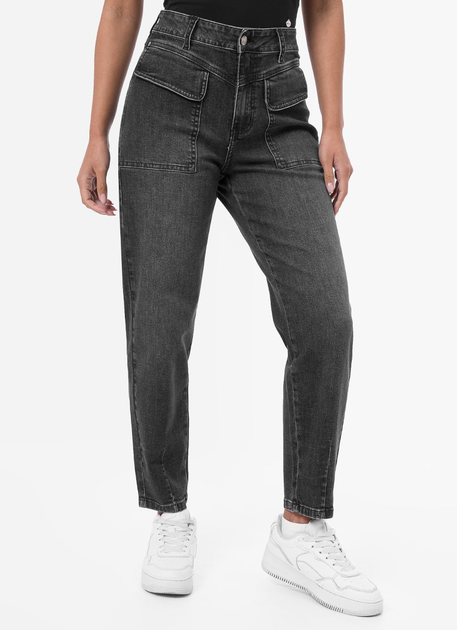 PANTALÓN JEAN DENIM STRETCH MUJER GOCCOS HASSU - 2