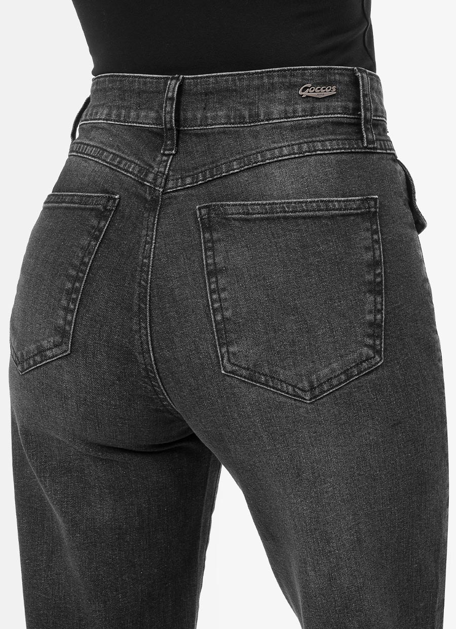 PANTALÓN JEAN DENIM STRETCH MUJER GOCCOS HASSU - 5