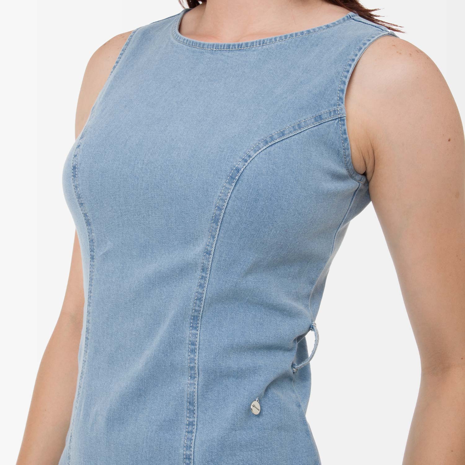 VESTIDO DENIM STRETCH MUJER GOCCOS TALEI - 3