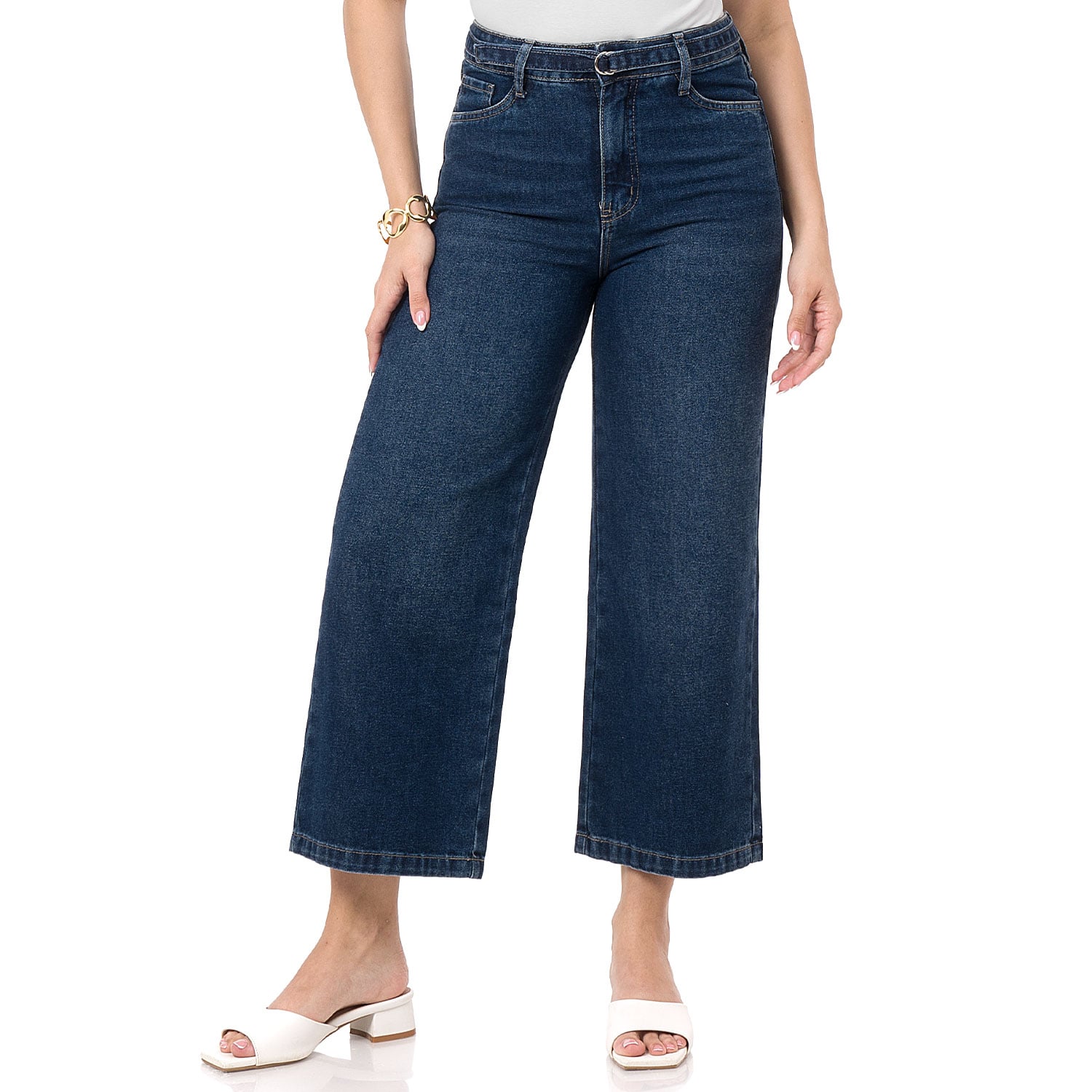 PANTALÓN JEAN DENIM MUJER FITS ME RUSAL - 1