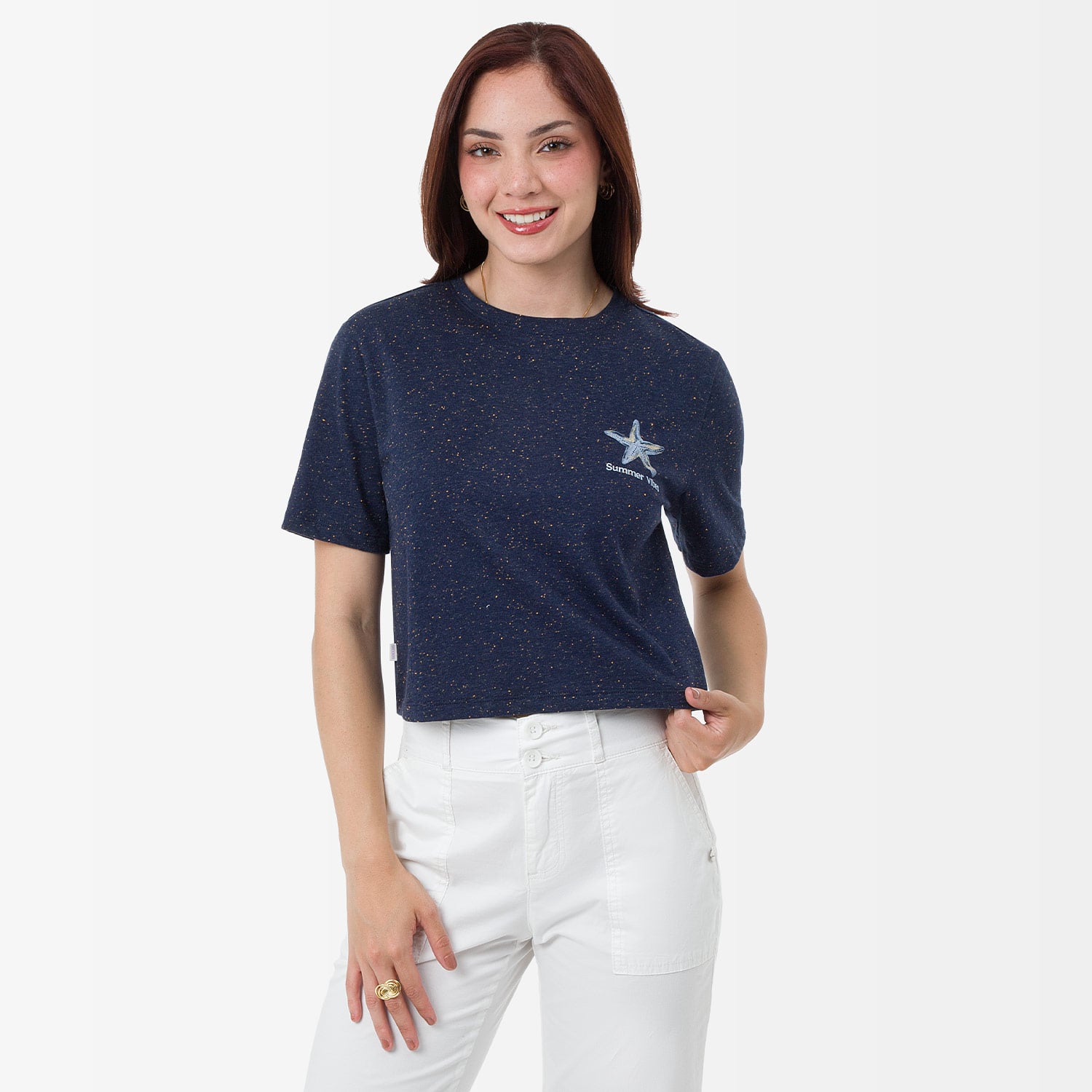 POLO JERSEY MUJER GOCCOS VALIE - 1