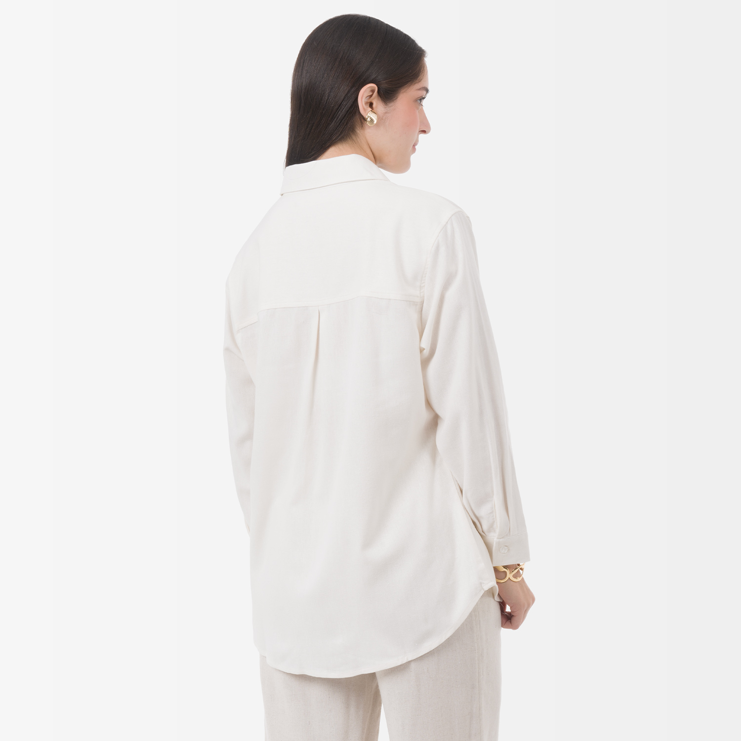 BLUSA LINO MUJER GOCCOS NESS L - 2