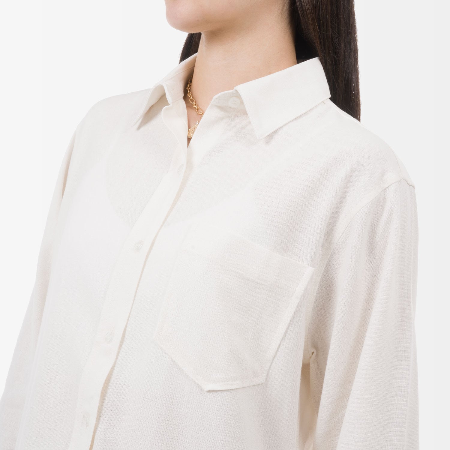 BLUSA LINO MUJER GOCCOS NESS L - 4