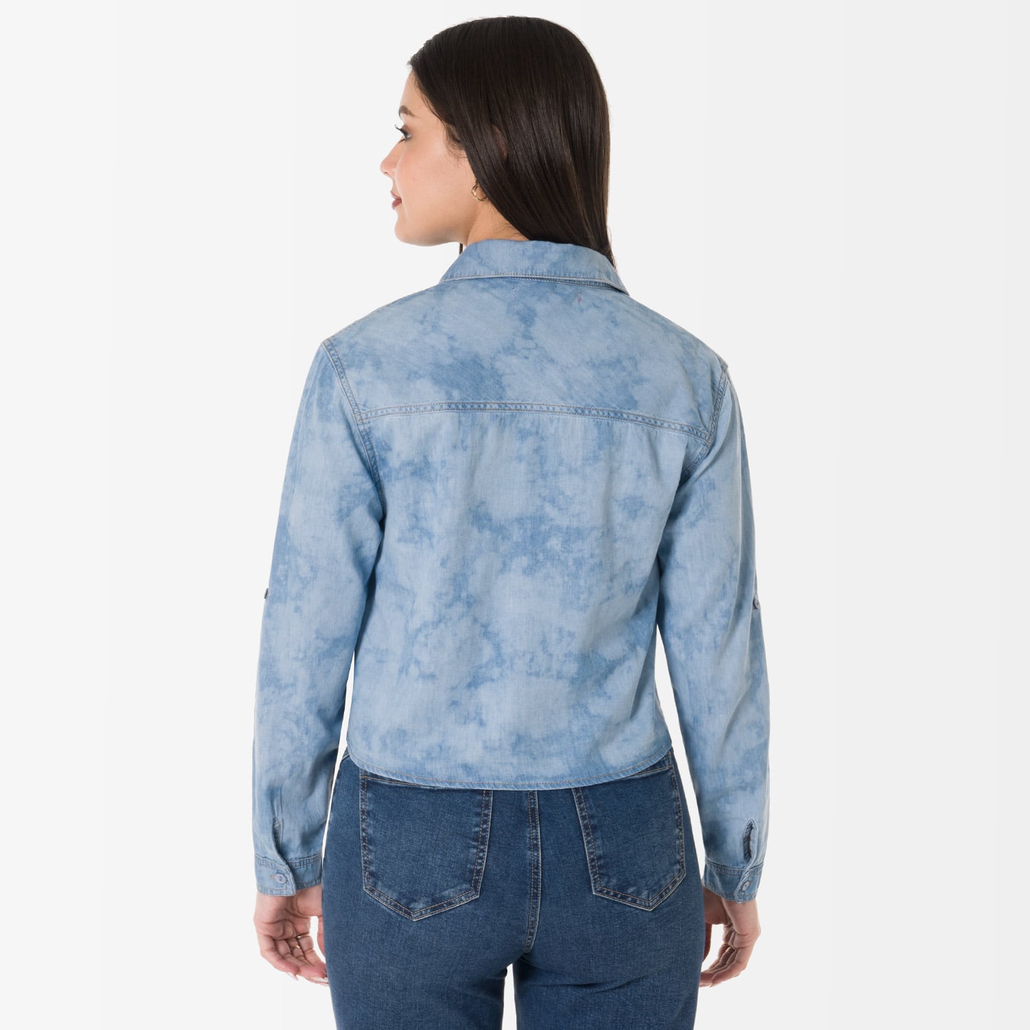 BLUSA DENIM MUJER GOCCOS SKYL - 2