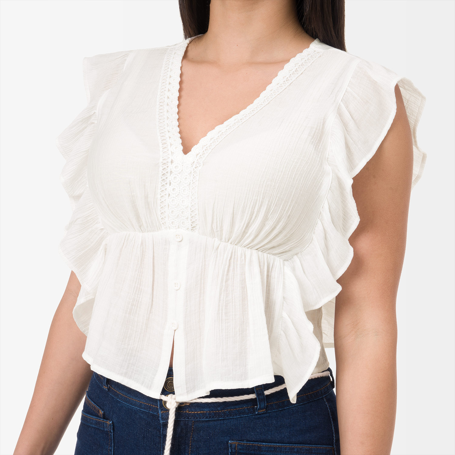 BLUSA POPELINA MUJER GOCCOS LLERMI - 3