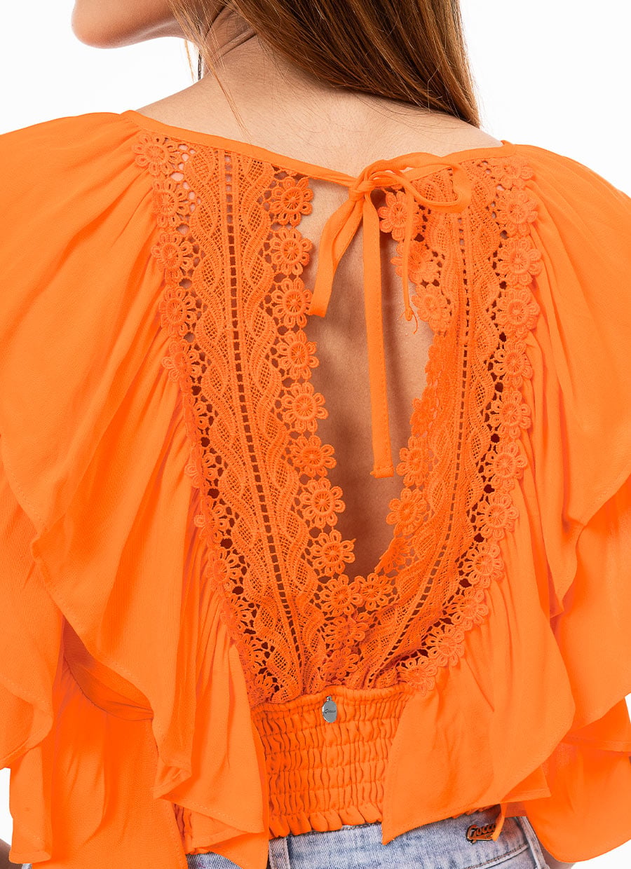 BLUSA BRODERY MUJER GOCCOS TRISTANA - 4