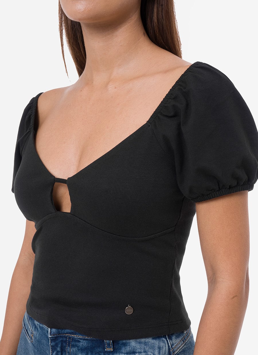 POLO RIB LYCRADO MUJER GOCCOS ARITA - 3