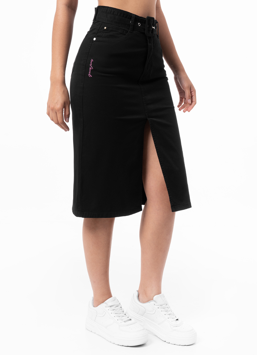 FALDA DRILL STRETCH MUJER GOCCOS MARITXE - 2