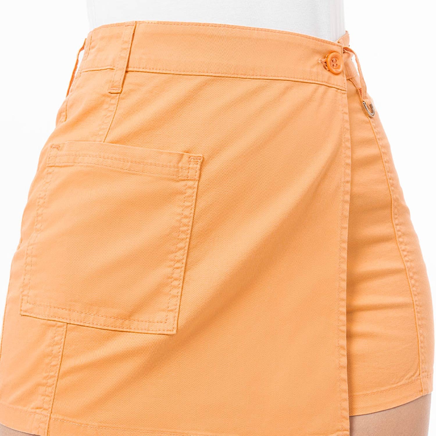 MINI SHORT DRILL STRETCH MUJER GOCCOS ATTISA - 4
