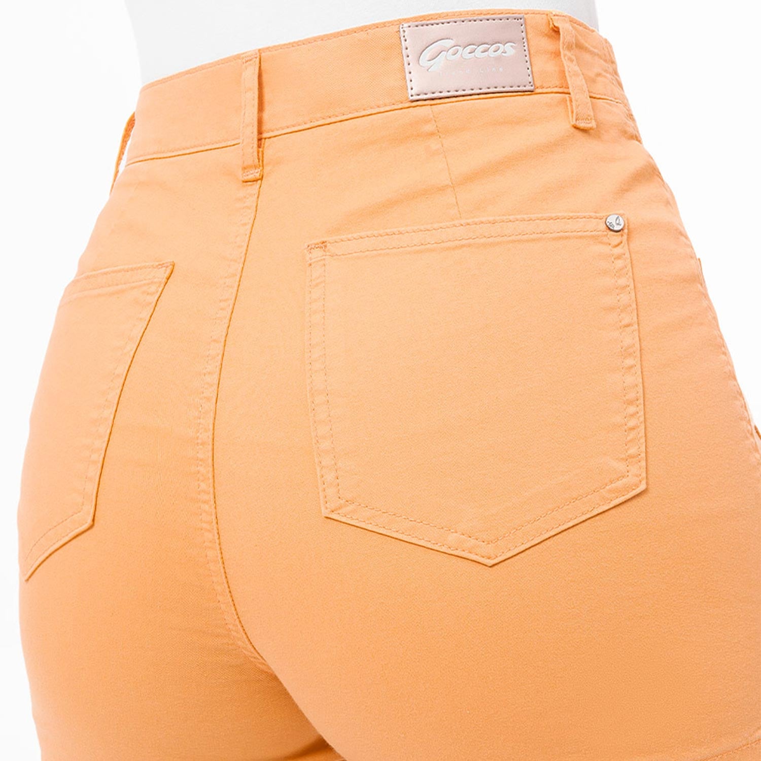 MINI SHORT DRILL STRETCH MUJER GOCCOS ATTISA - 5