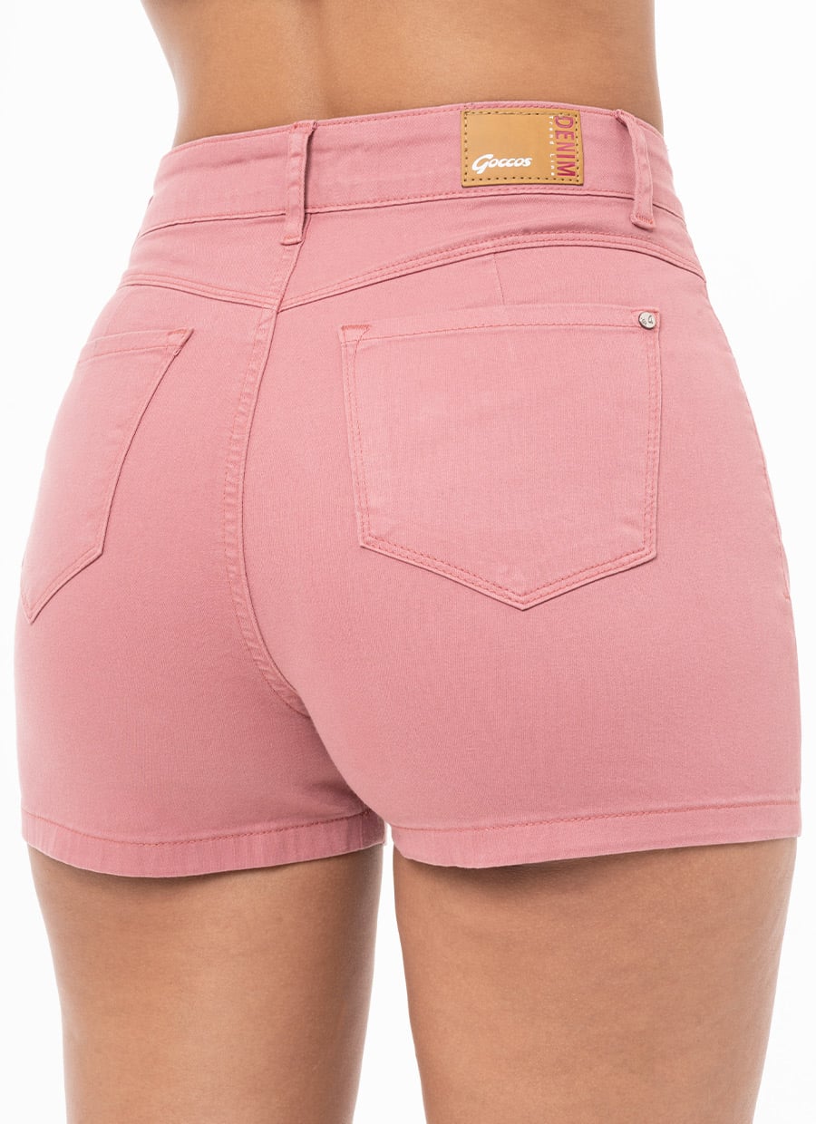 SHORT DRILL STRETCH MUJER GOCCOS ICIA - 5