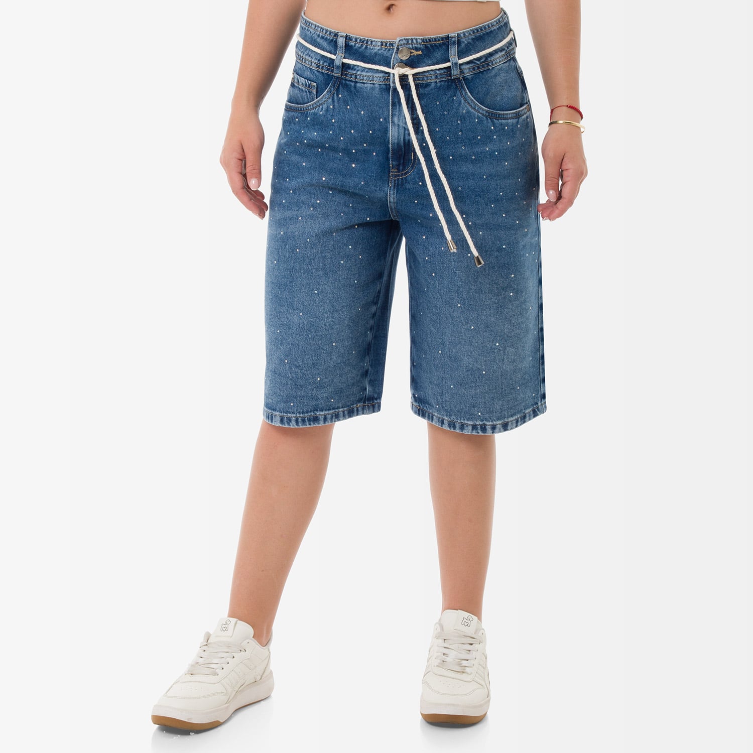 SHORT JORTS DENIM MUJER GOCCOS ZAMARI - 1