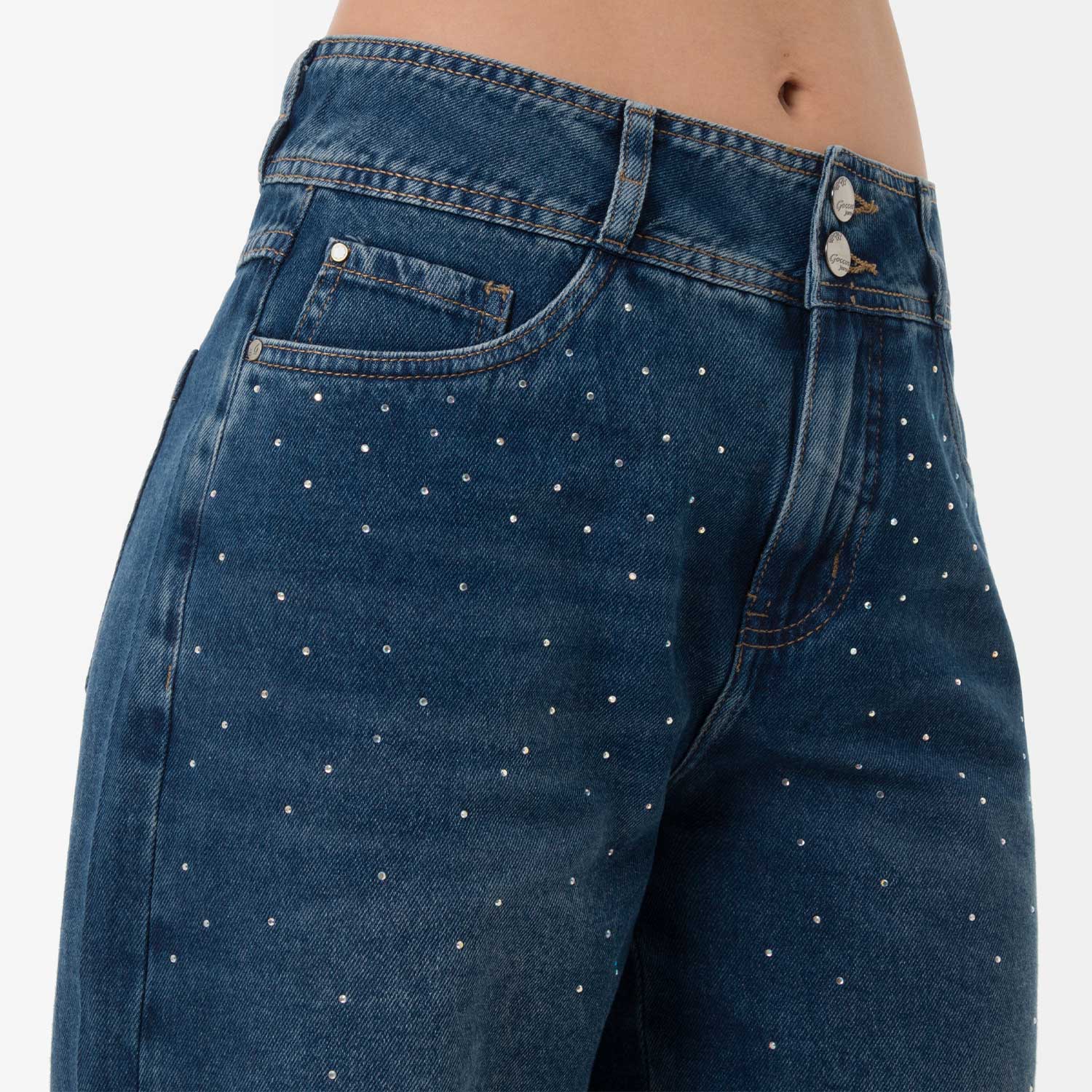 SHORT JORTS DENIM MUJER GOCCOS ZAMARI - 3