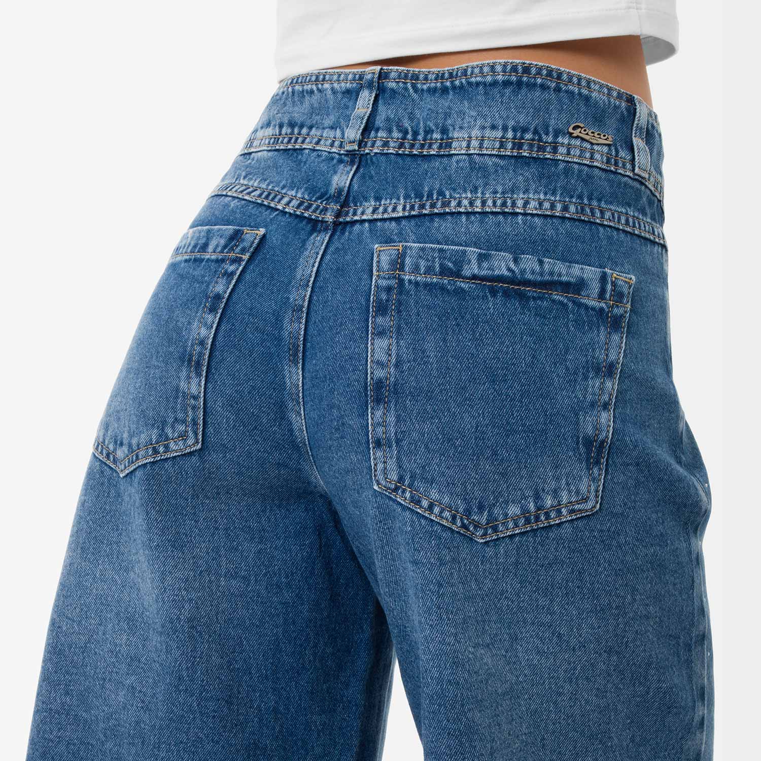 SHORT JORTS DENIM MUJER GOCCOS ZAMARI - 4